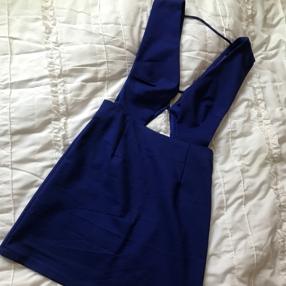 Blue party dress